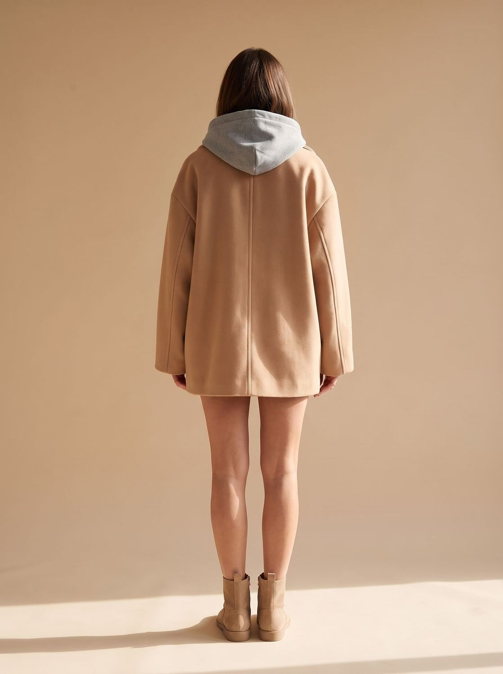 Oversized Women's Coat with Chic Double-Breasted Design - 8 - Stylewhipped