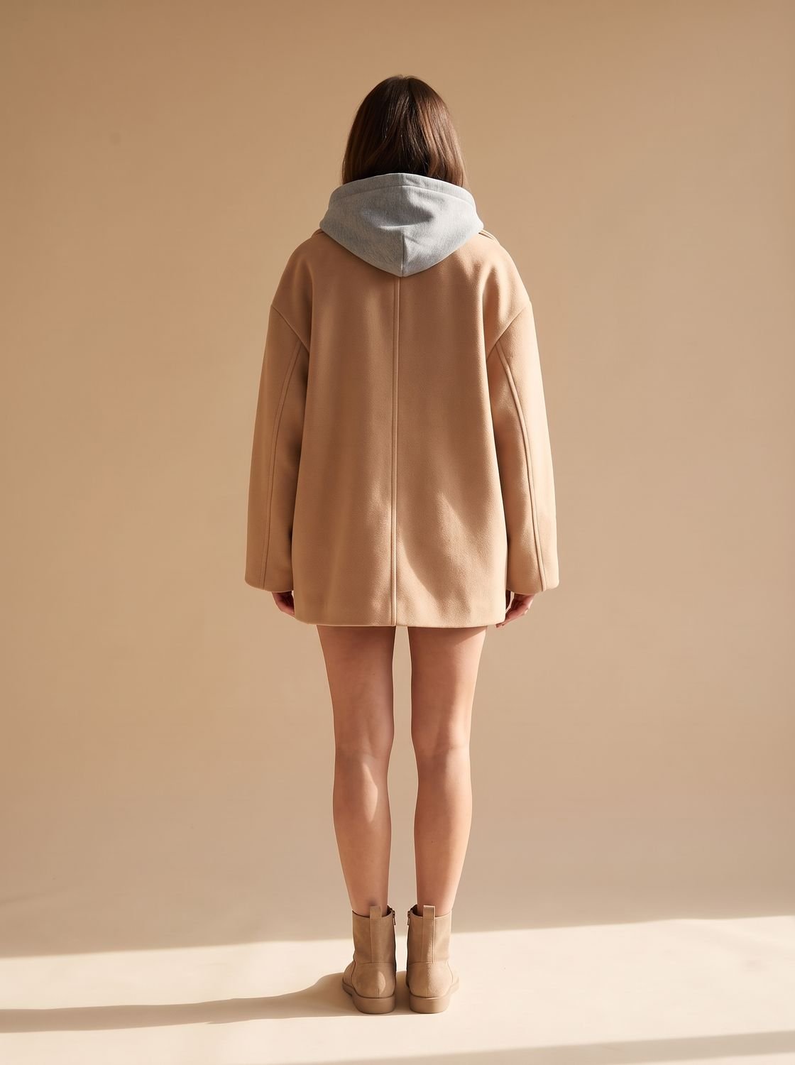 Oversized Women's Coat with Chic Double-Breasted Design - 8 - Stylewhipped