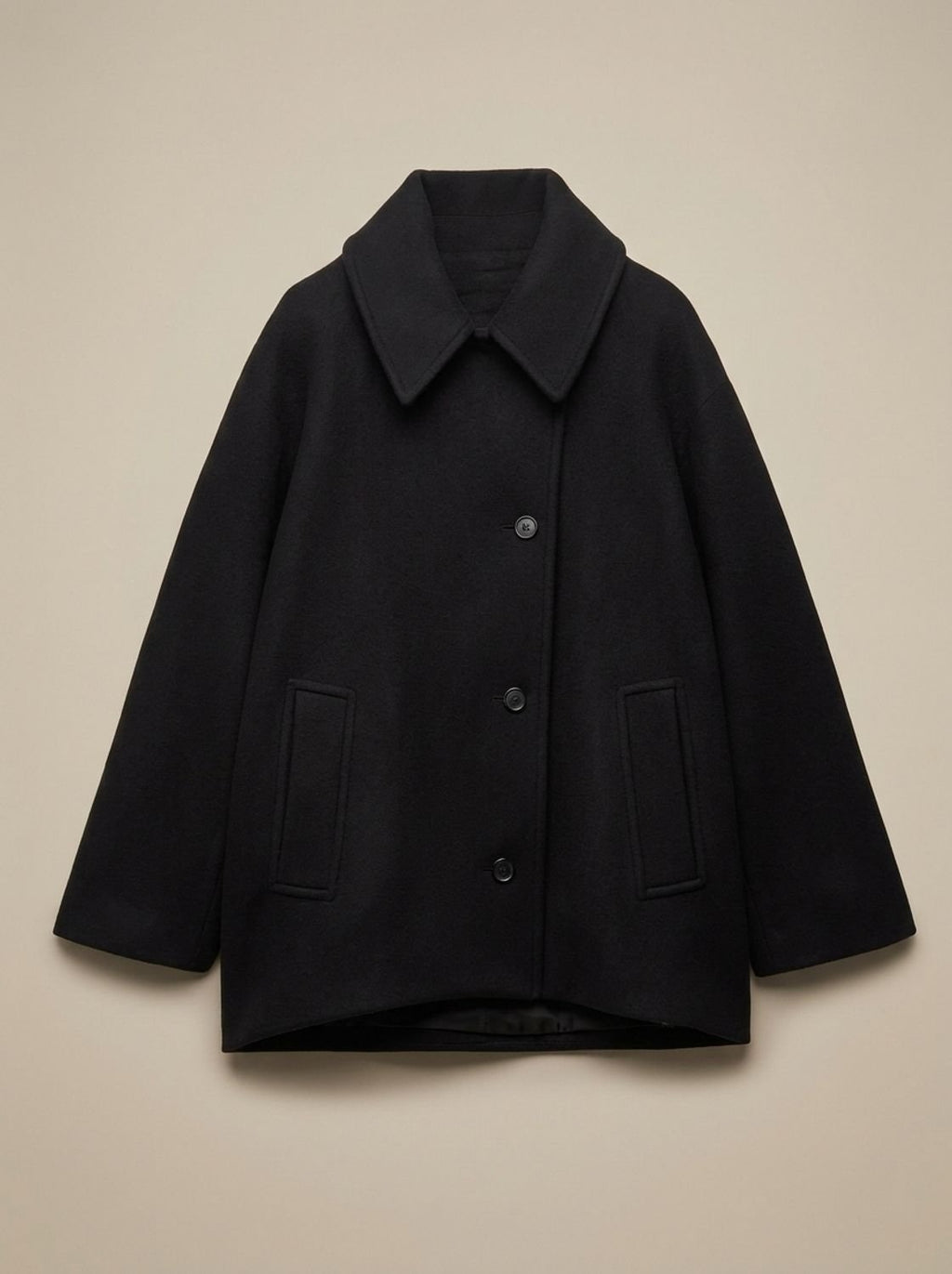 Oversized Women's Coat with Chic Double-Breasted Design - 12 - Stylewhipped