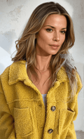 Women's Casual Jacket with Boxy Cut and Functional Pockets - 4 - Stylewhipped