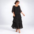 Maxi Dress for Women with Tiered Design and Flattering Silhouette - 7 - Stylewhipped