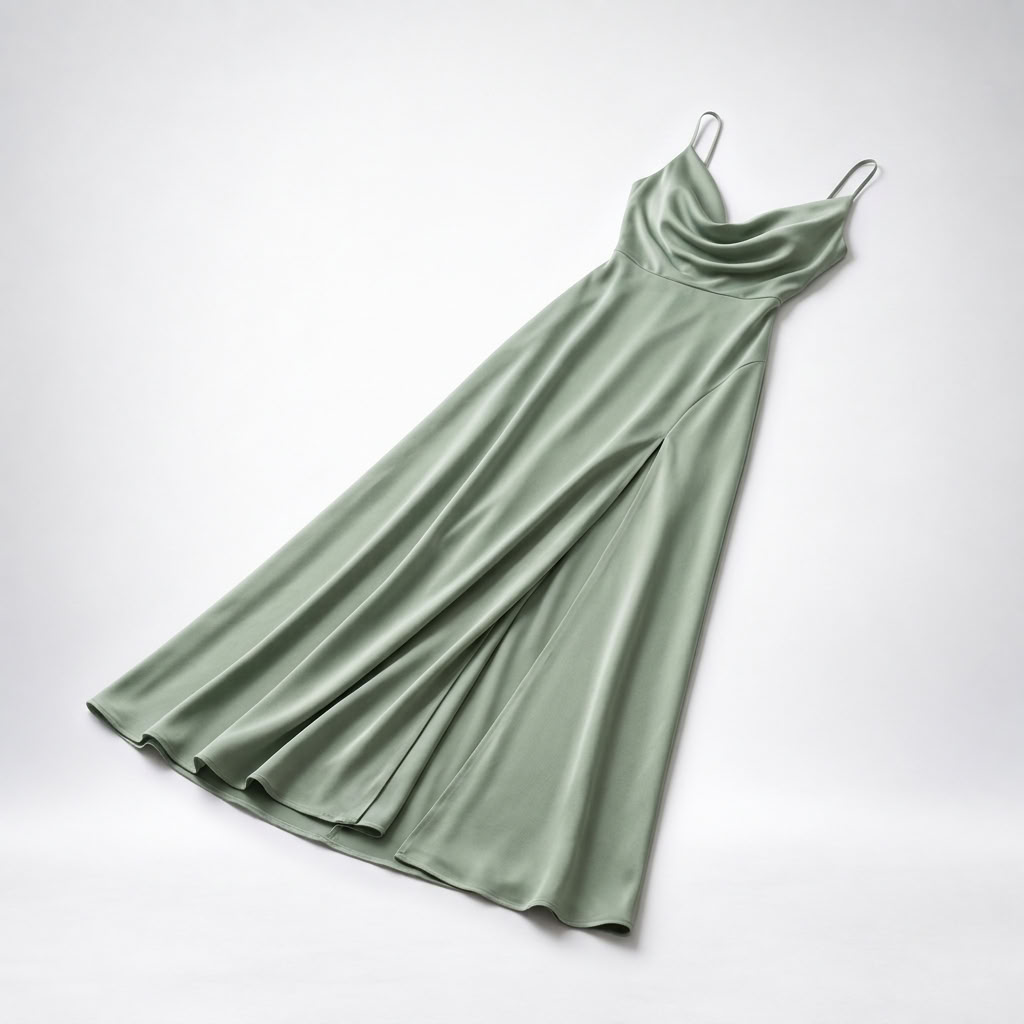 Maxi Dress for Women with V-Neck and Side Slit - 4 - Stylewhipped