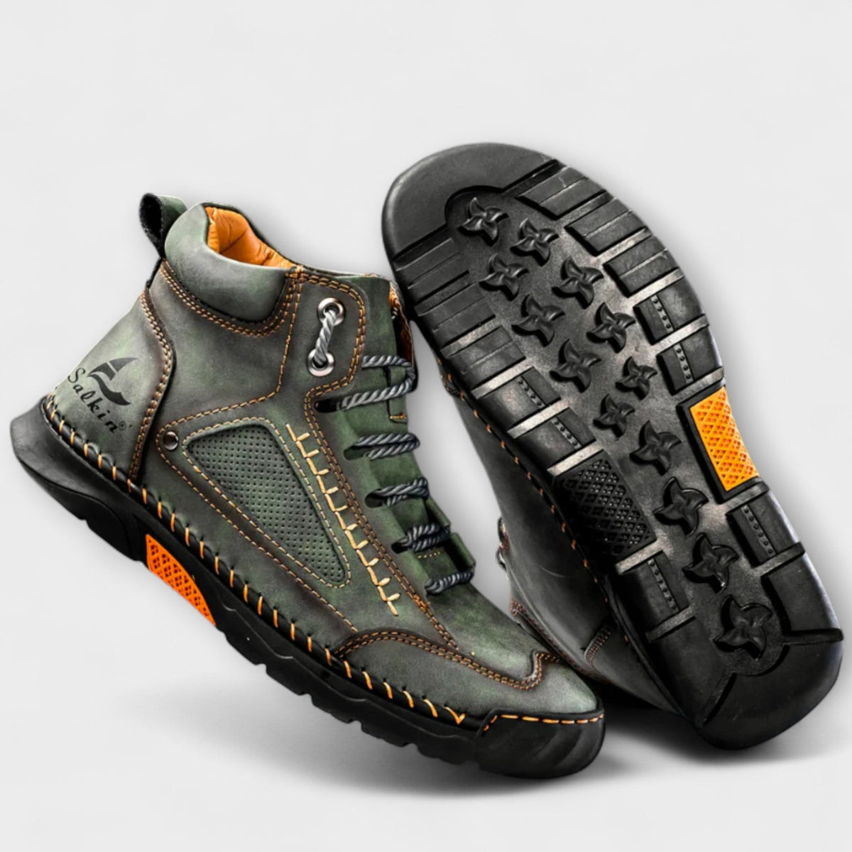 Casual Shoes for Men – High-Top Design with Padded Collar - 4 - Stylewhipped