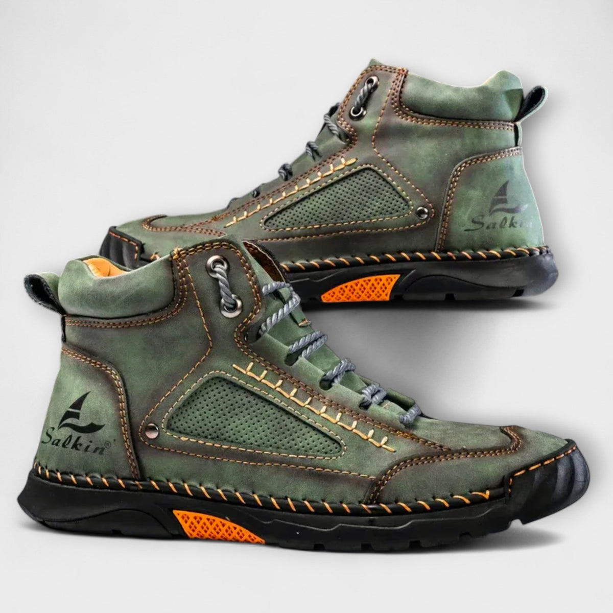 Casual Shoes for Men – High-Top Design with Padded Collar - 5 - Stylewhipped