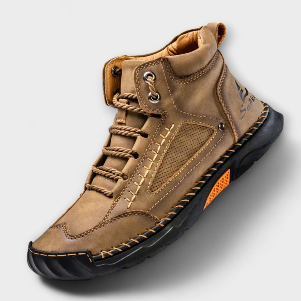 Casual Shoes for Men – High-Top Design with Padded Collar - 9 - Stylewhipped