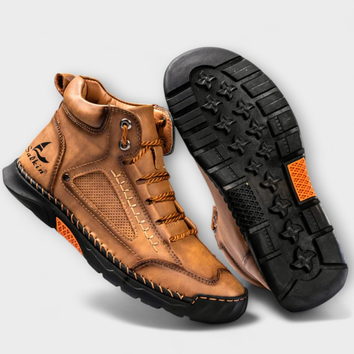 Casual Shoes for Men – High-Top Design with Padded Collar - 10 - Stylewhipped