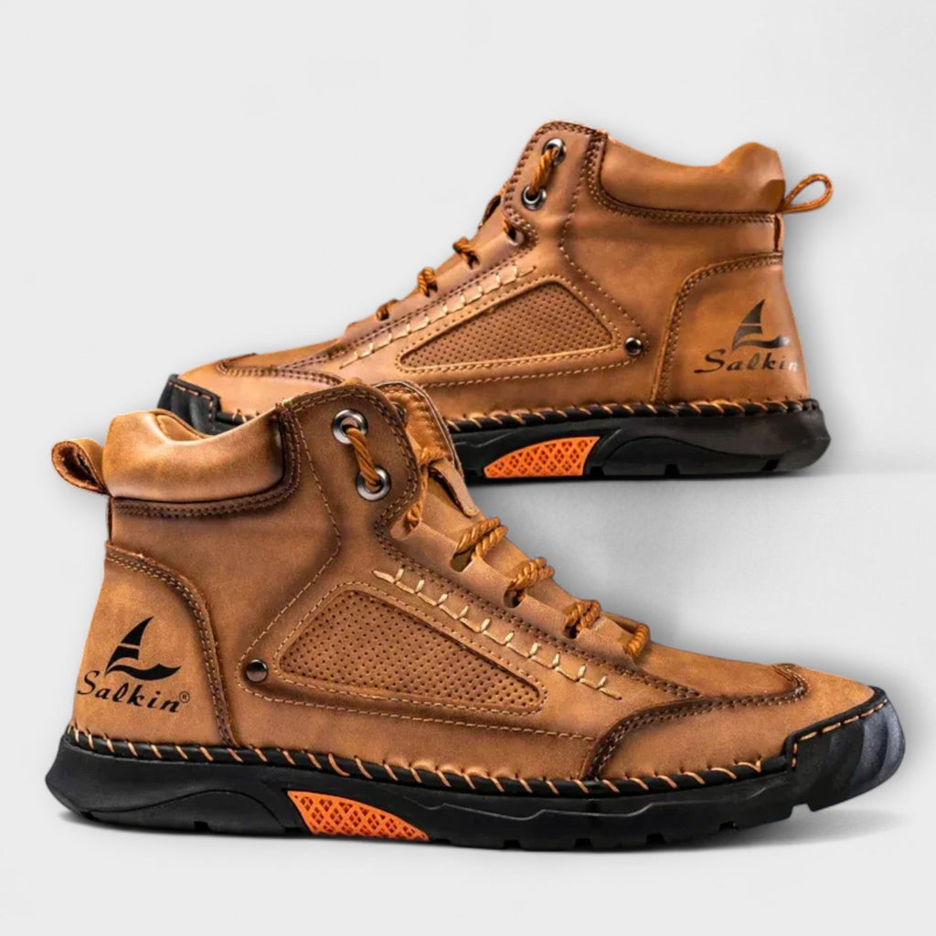 Casual Shoes for Men – High-Top Design with Padded Collar - 11 - Stylewhipped