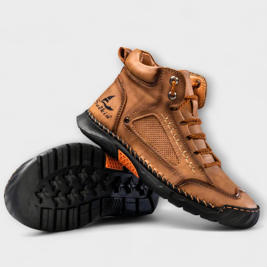Casual Shoes for Men – High-Top Design with Padded Collar - 12 - Stylewhipped
