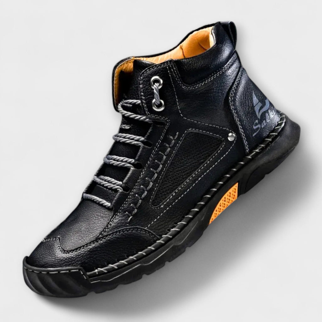 Casual Shoes for Men – High-Top Design with Padded Collar - 16 - Stylewhipped