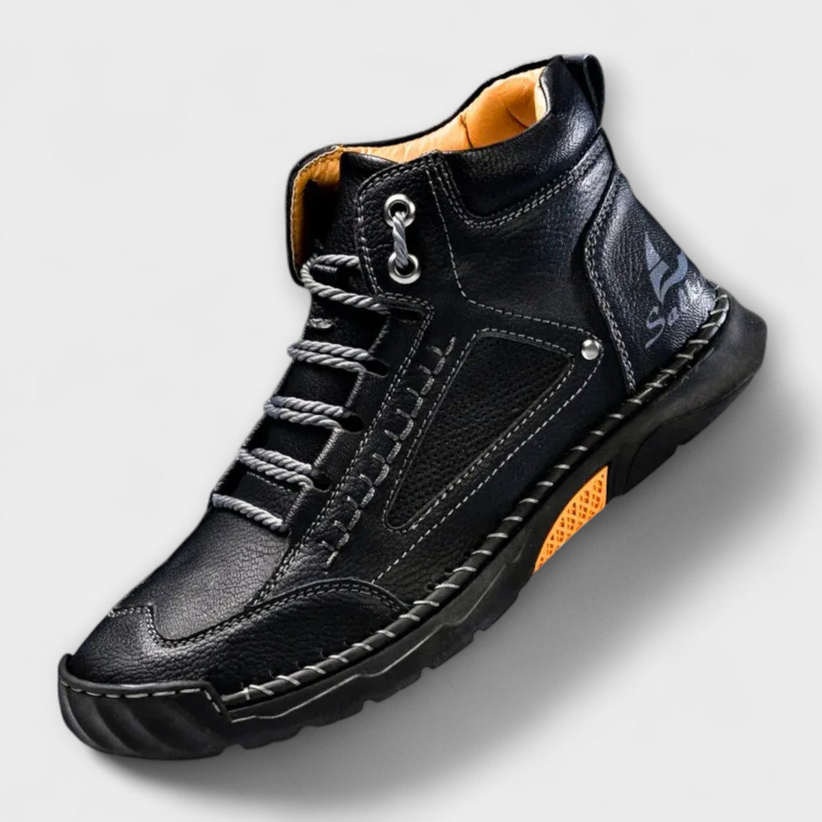 Casual Shoes for Men – High-Top Design with Padded Collar - 16 - Stylewhipped
