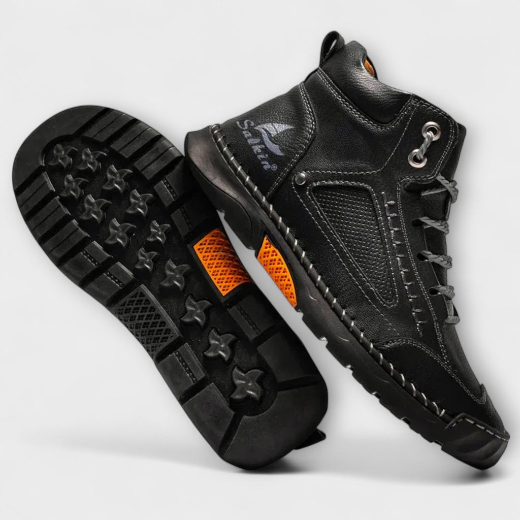 Casual Shoes for Men – High-Top Design with Padded Collar - 21 - Stylewhipped