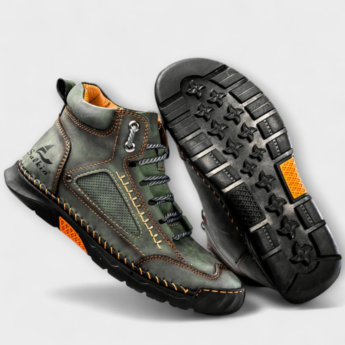 Casual Shoes for Men – High-Top Design with Padded Collar - 22 - Stylewhipped
