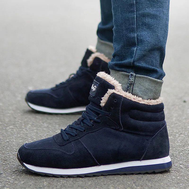Women's Casual High-Top Trainers with Plush Lining and Chunky Sole - 3 - Stylewhipped