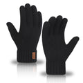 Women's Touchscreen Gloves in Navy with Warm Design - 3 - Stylewhipped