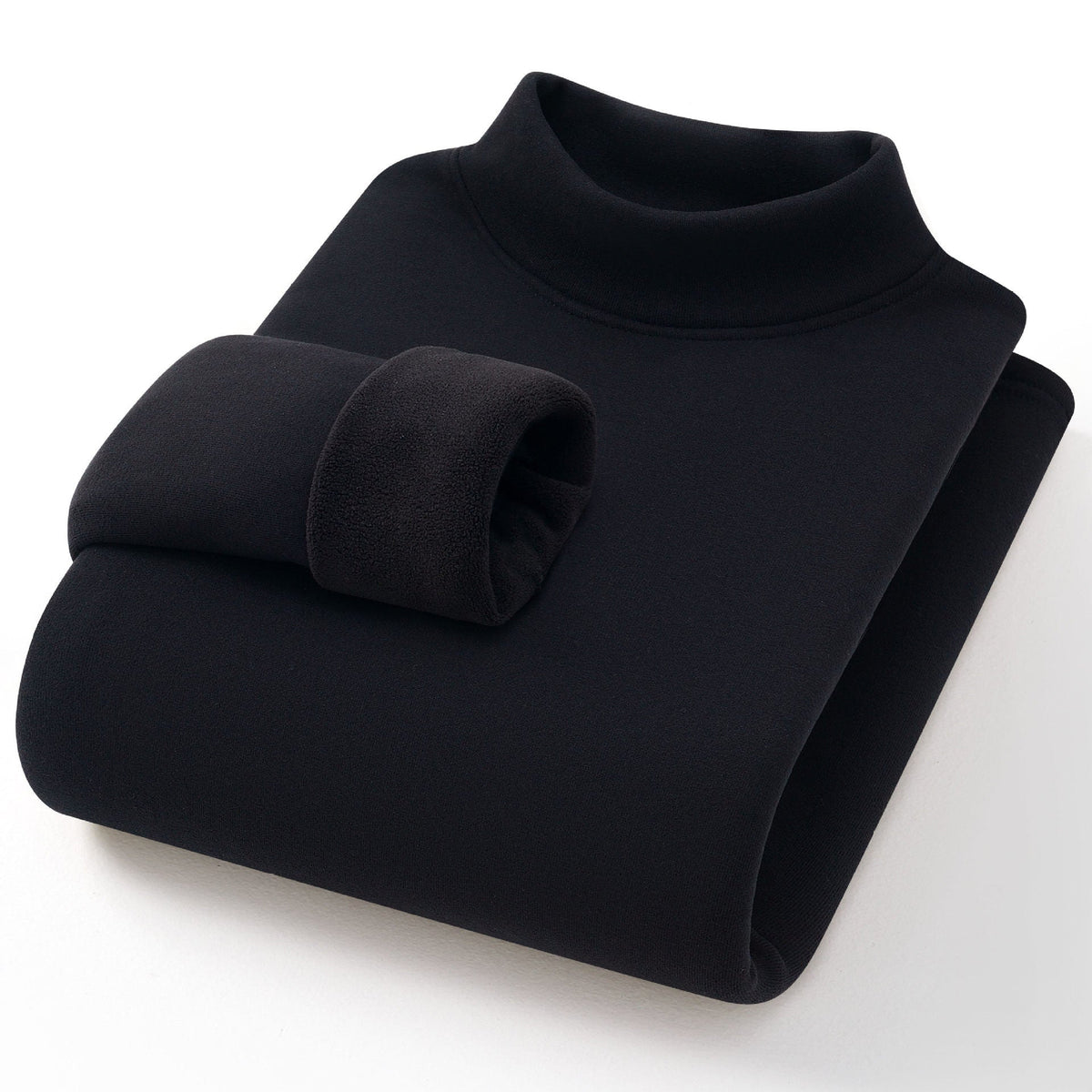 Turtleneck Women's Pullover with Long Sleeves and Fitted Cut - 2 - Stylewhipped