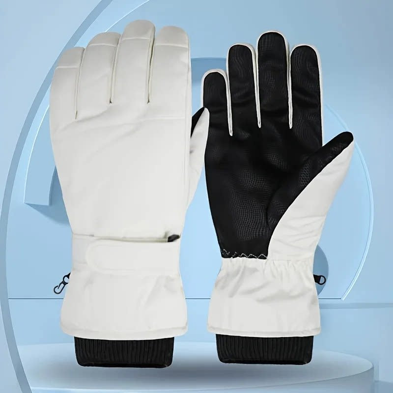 Stylish Women's Winter Gloves with Chic Colour Block Design - 2 - Stylewhipped