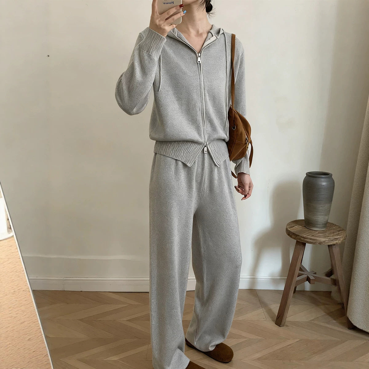 Lounge Set Women's Relaxed Fit with Hood for Effortless Style - 2 - Stylewhipped