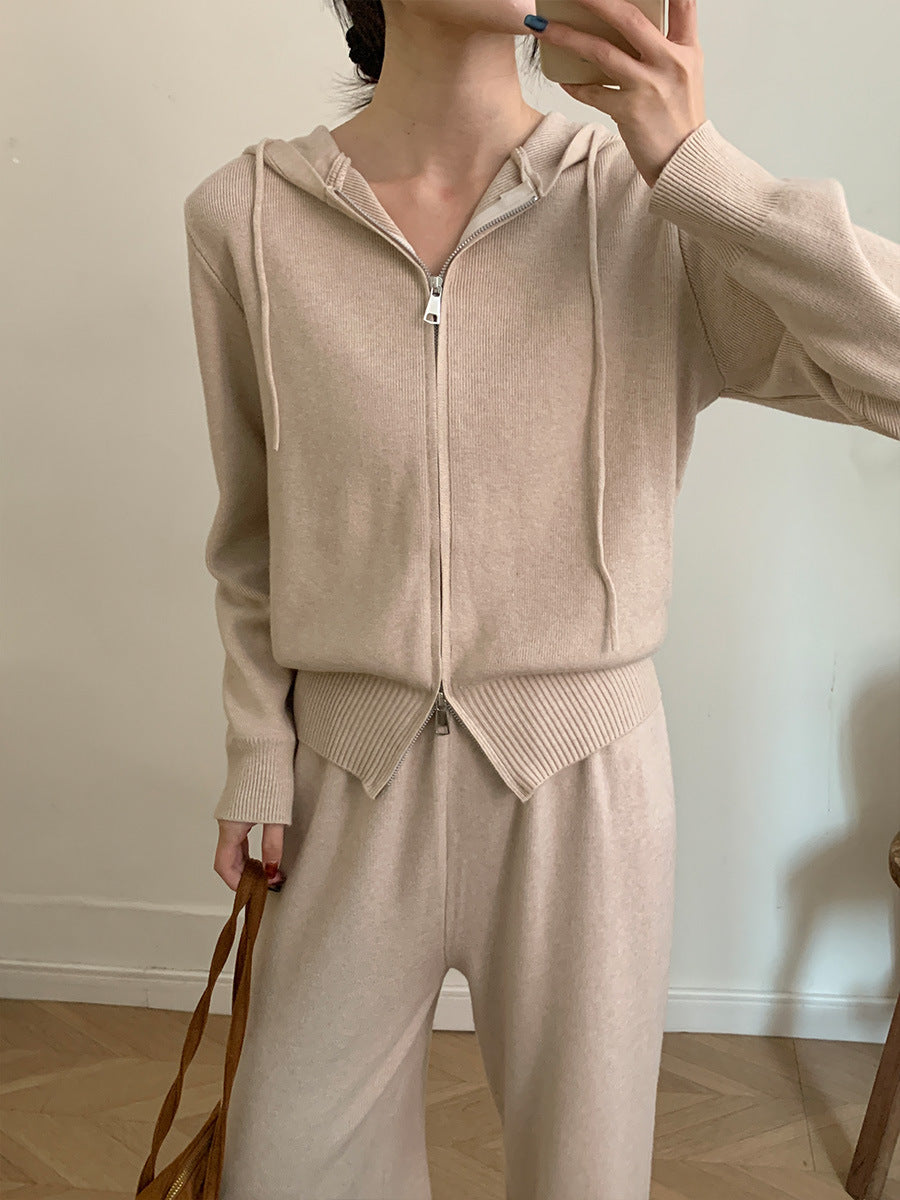 Lounge Set Women's Relaxed Fit with Hood for Effortless Style - 6 - Stylewhipped