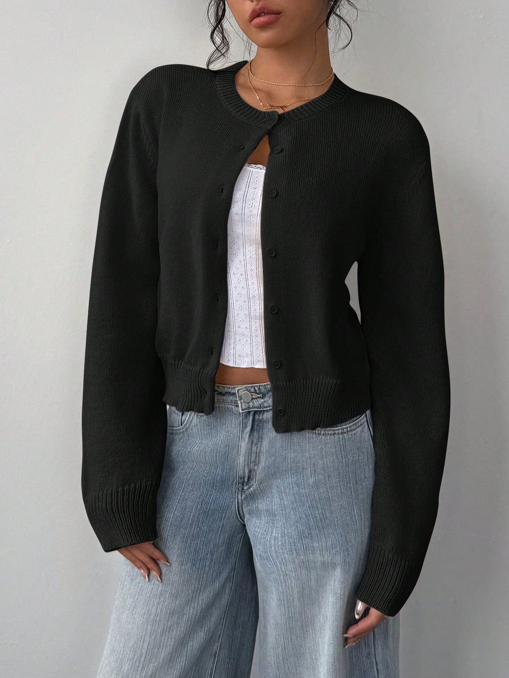 Cardigan Women Long Sleeve Button Front Soft Fit - 7 - Stylewhipped