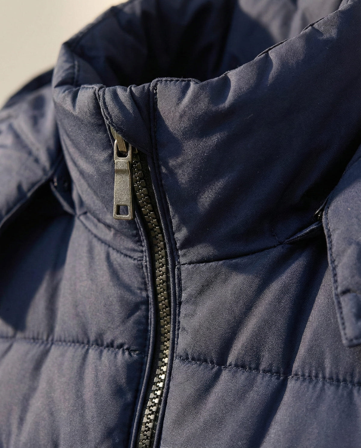 Puffer Jacket Women's Longline Zip-Up with Hood - 7 - Stylewhipped
