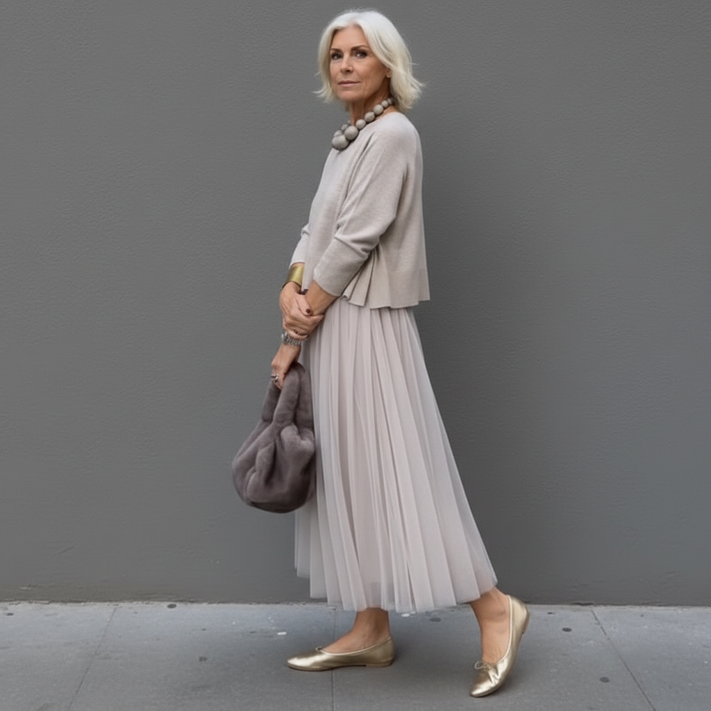 Midi Dress Women Flared Silhouette with Elegant Floral Detail - 2 - Stylewhipped