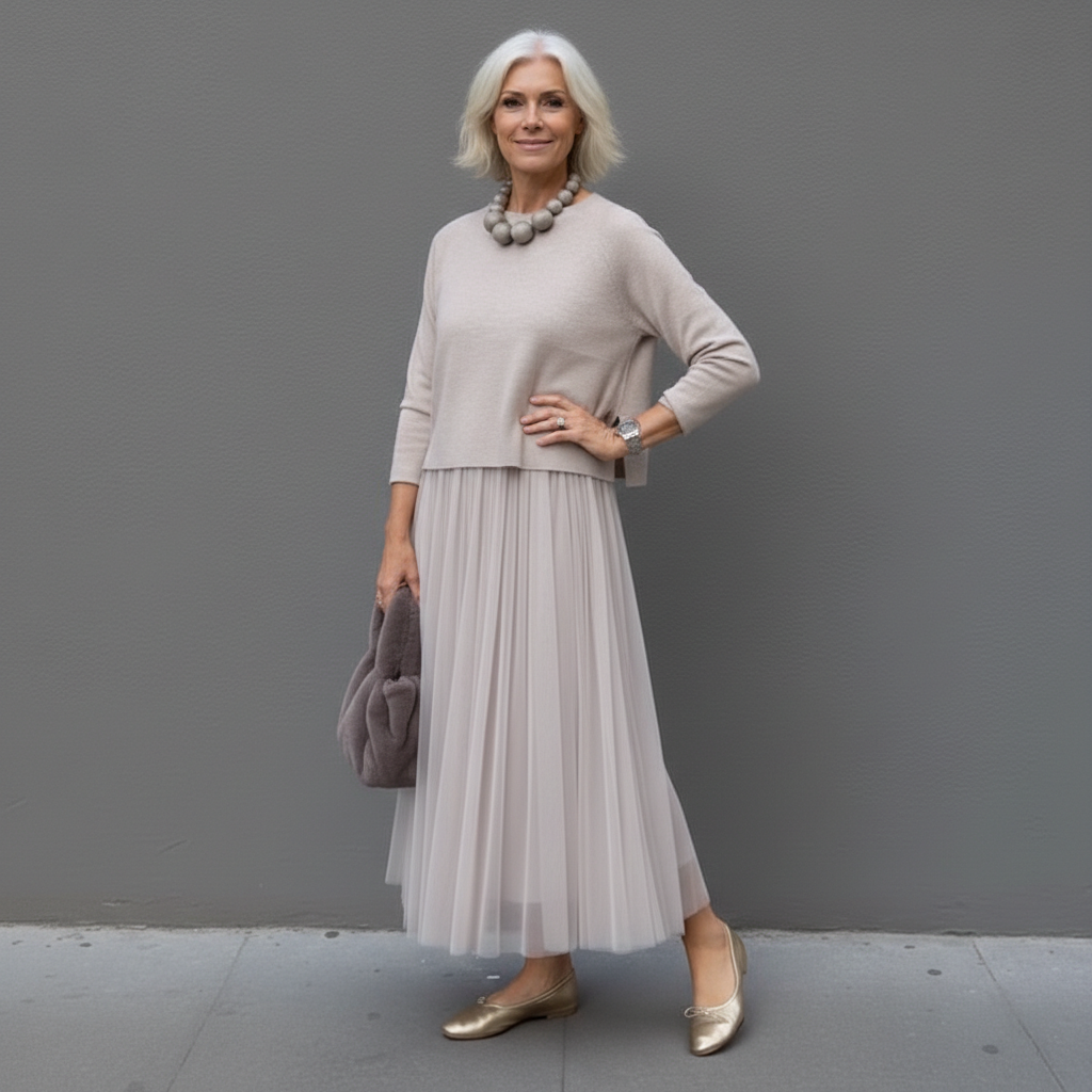 Midi Dress Women Flared Silhouette with Elegant Floral Detail - 10 - Stylewhipped