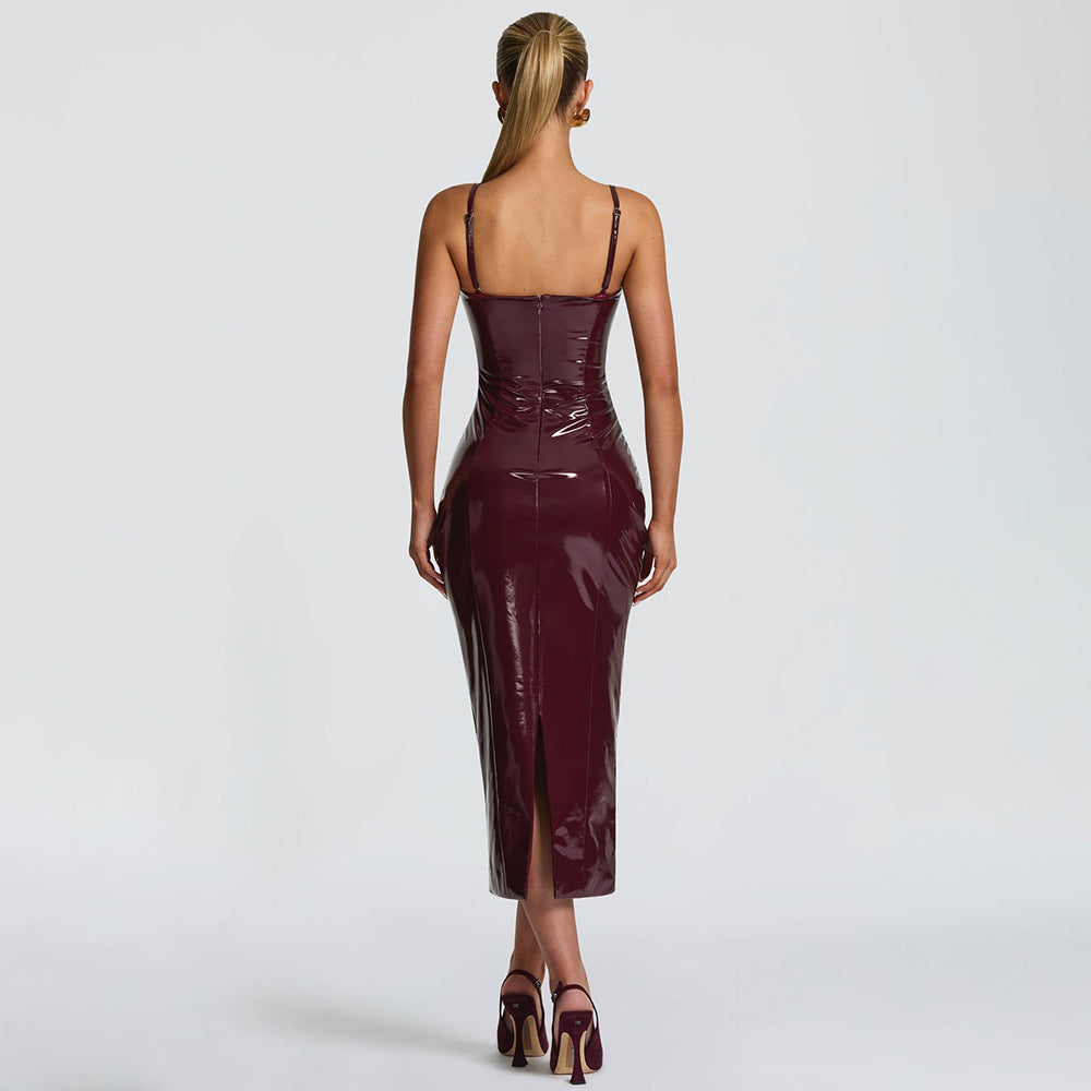 Evening Dress for Women with Sweetheart Neckline and Fitted Silhouette - 5 - Stylewhipped