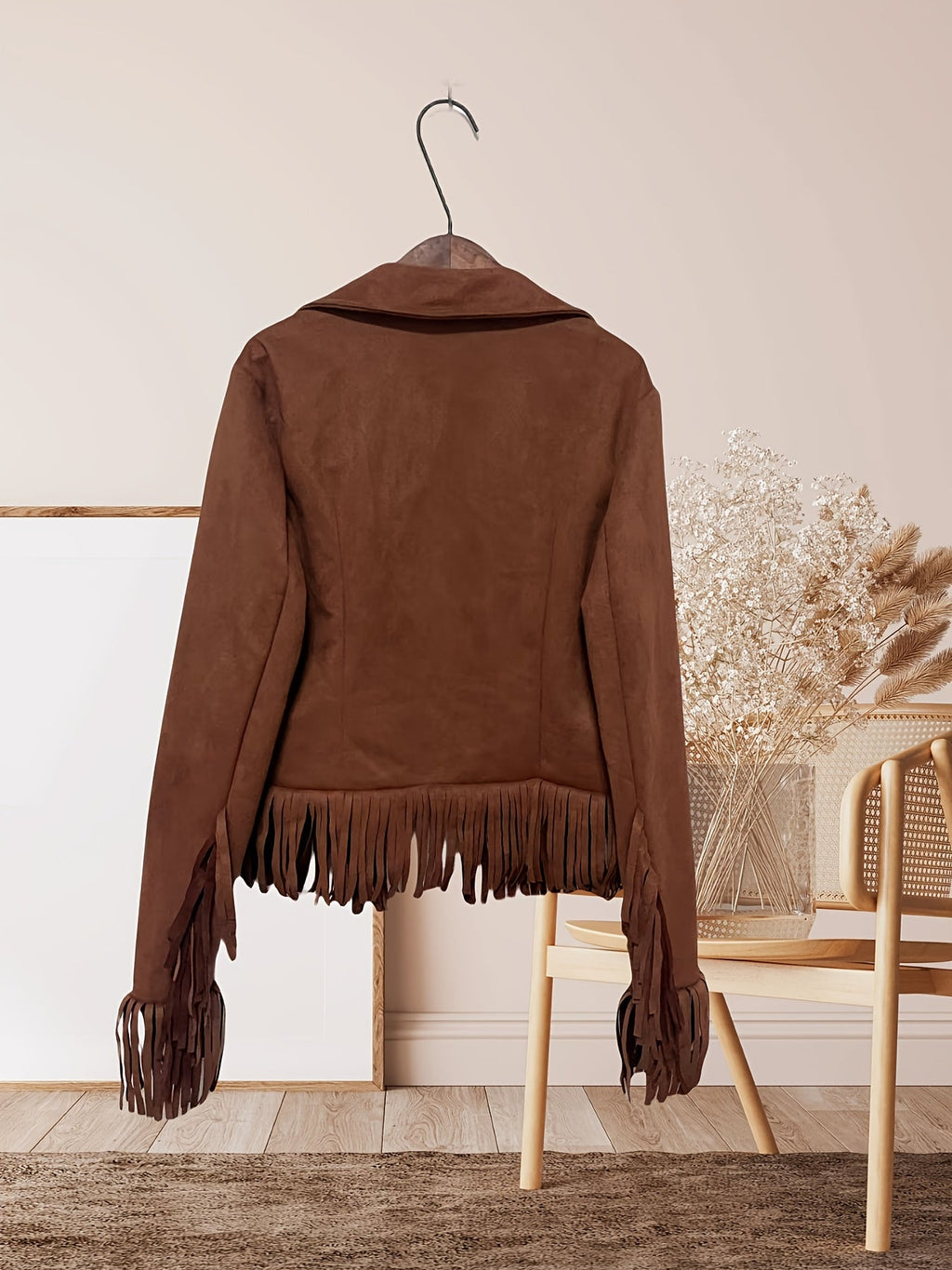 Fringe Women's Jacket with Zip Pockets for Effortless Style - 2 - Stylewhipped