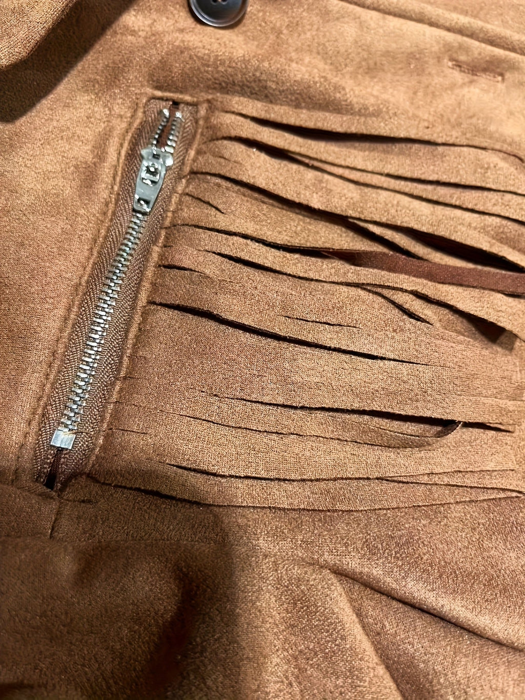 Fringe Women's Jacket with Zip Pockets for Effortless Style - 3 - Stylewhipped