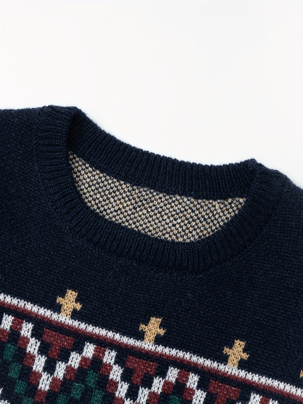 Women's Pullover Sweater with Classic Pattern and Relaxed Fit - 4 - Stylewhipped