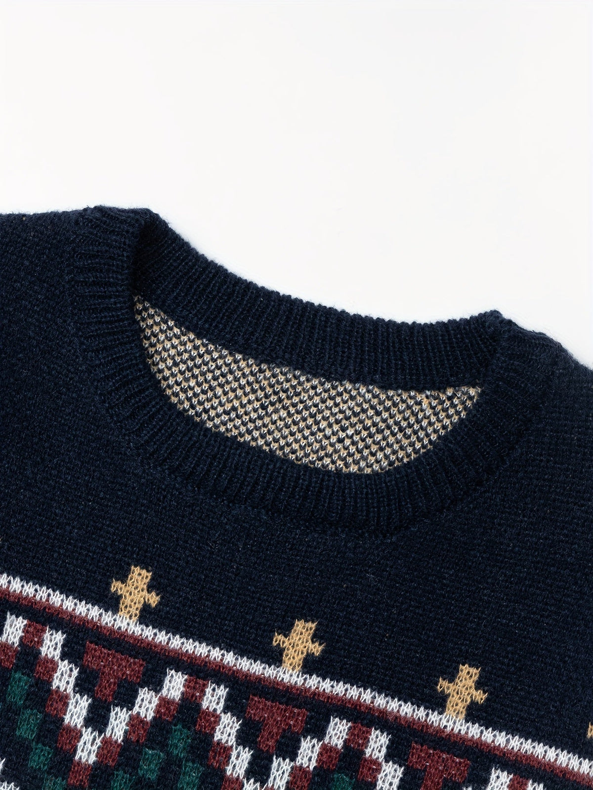 Women's Pullover Sweater with Classic Pattern and Relaxed Fit - 4 - Stylewhipped