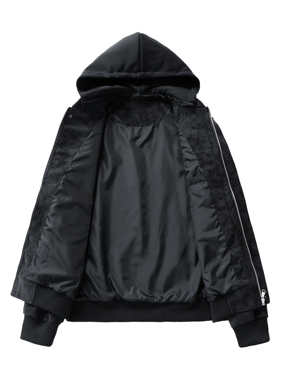 Women's Oversized Hooded Jacket with Functional Pockets - 3 - Stylewhipped