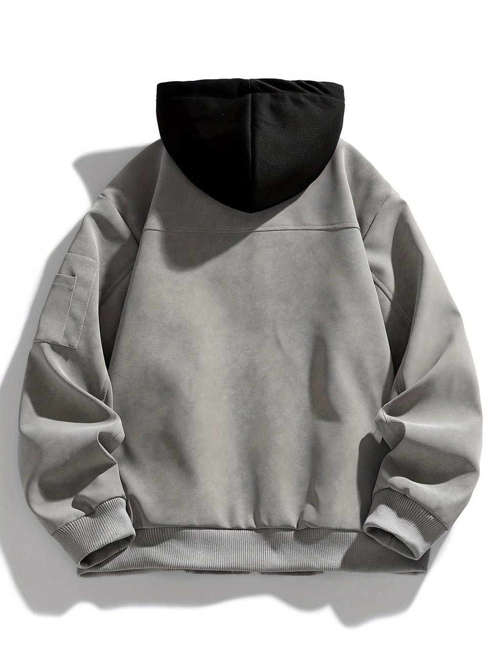 Women's Oversized Hooded Jacket with Functional Pockets - 9 - Stylewhipped
