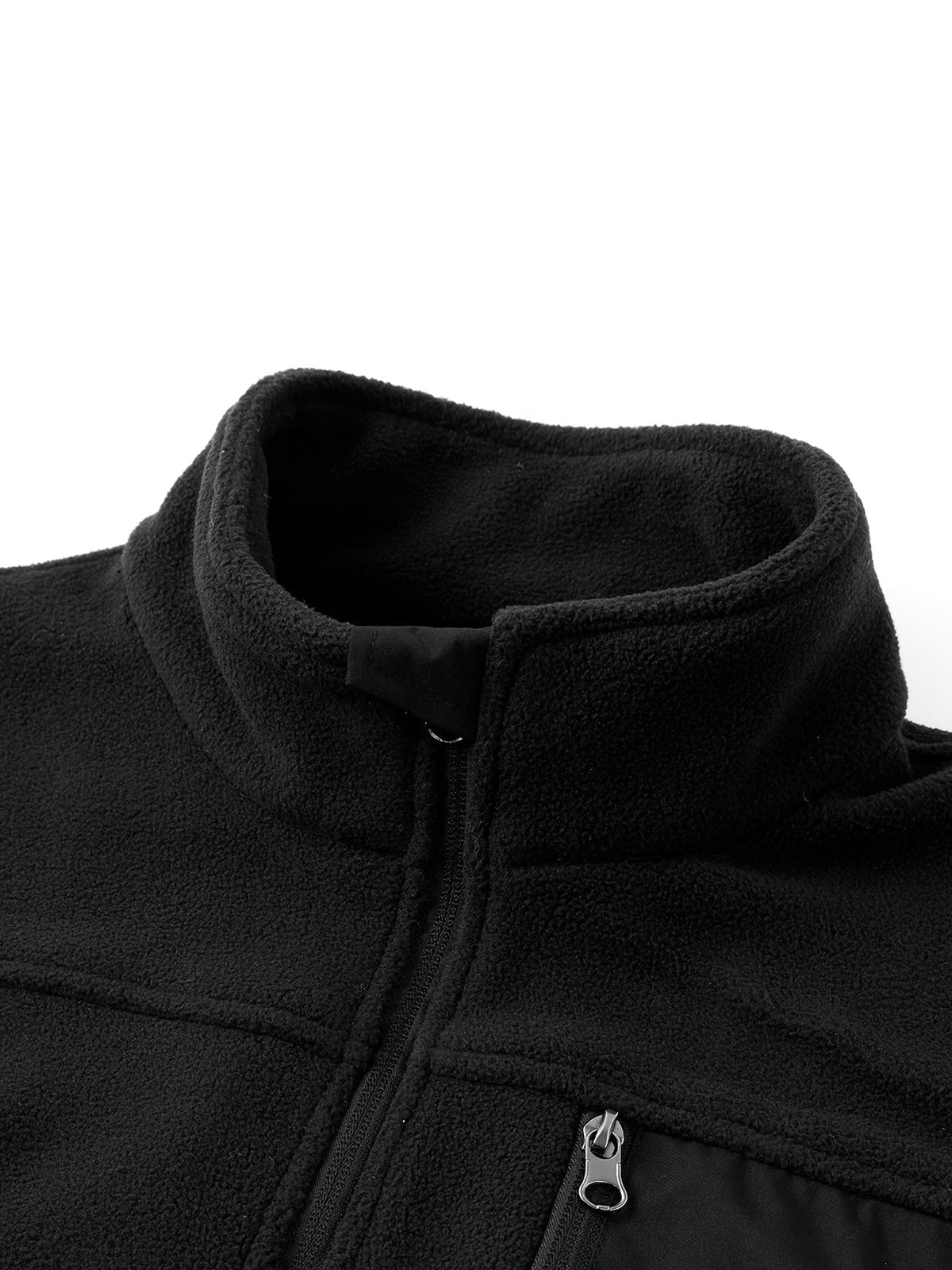 Stylish Fleece Jacket for Men with Stand-Up Collar and Functional Pockets - 19 - Stylewhipped