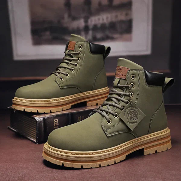 Stylish Women's Ankle Boots with Lace-Up Design and Chunky Sole - 2 - Stylewhipped
