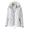 Floral Print Women's Jacket with Hood and Zip Pockets - 1 - Stylewhipped