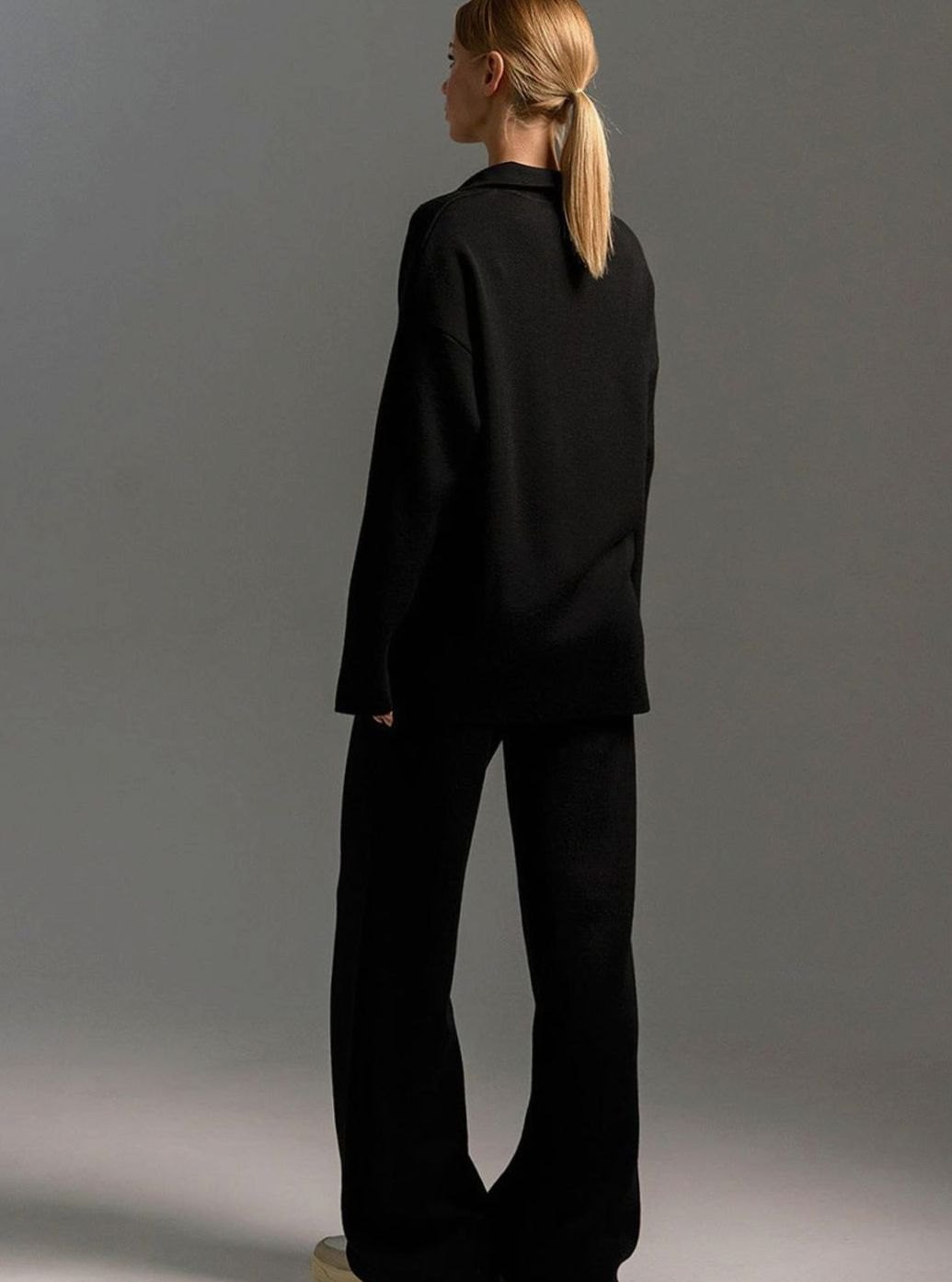 Loungewear Set Women's Relaxed Fit with Stylish Collar - 4 - Stylewhipped