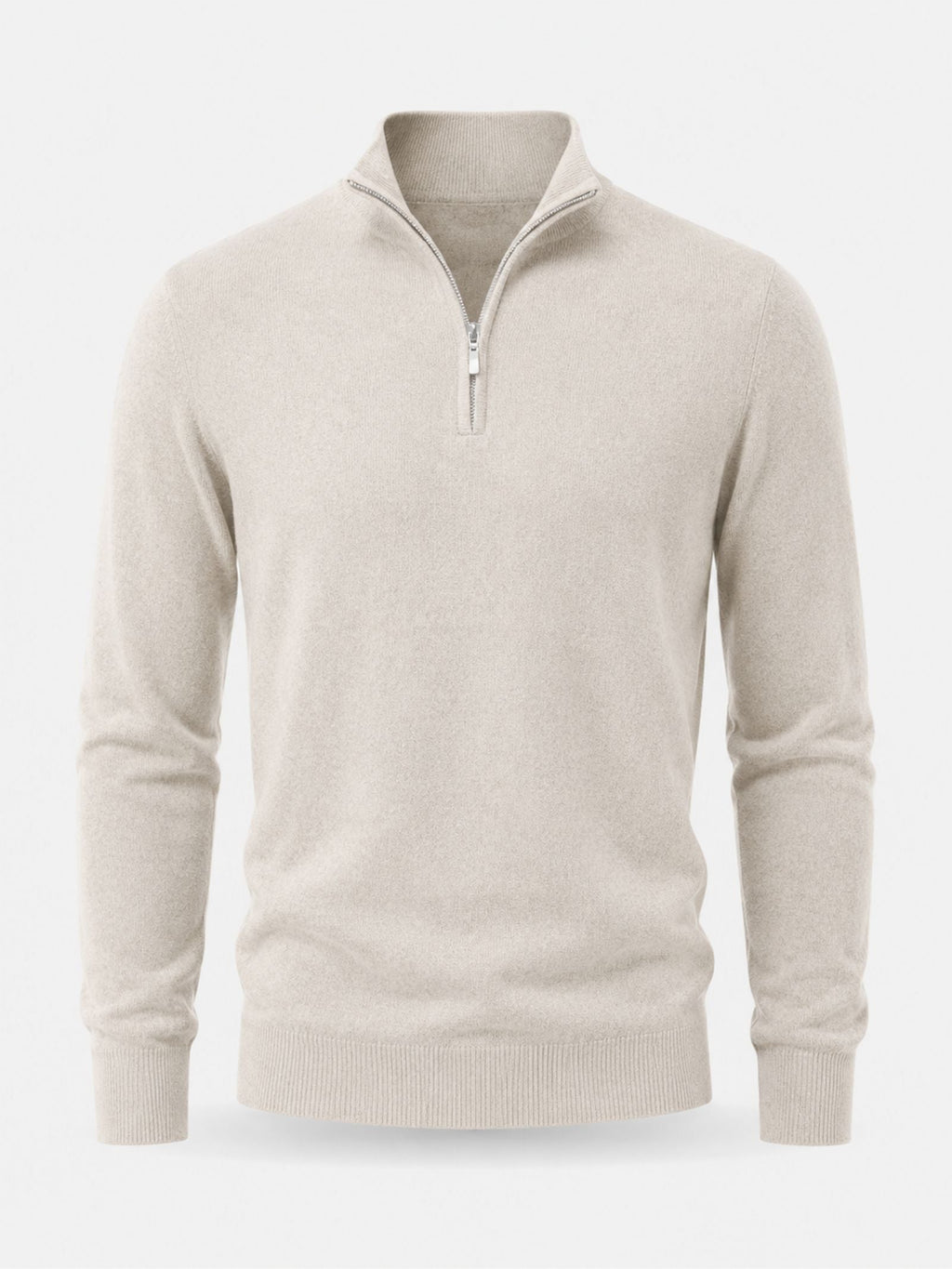 Half Zip Pullover Men's Classic Fit with Long Sleeves - 5 - Stylewhipped