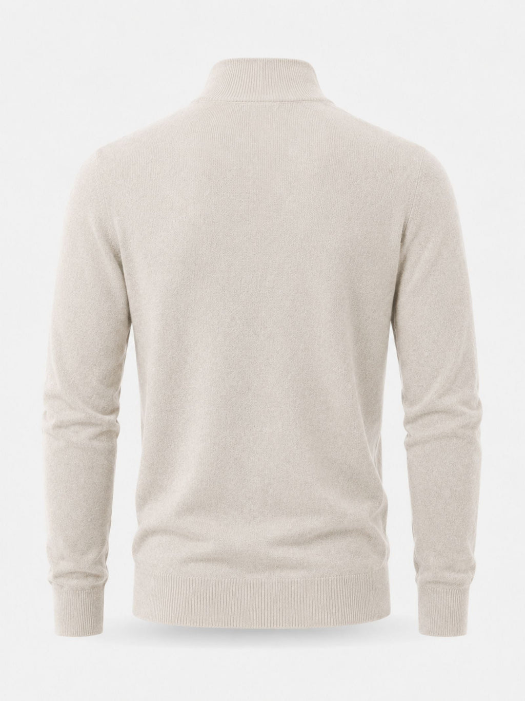 Half Zip Pullover Men's Classic Fit with Long Sleeves - 6 - Stylewhipped