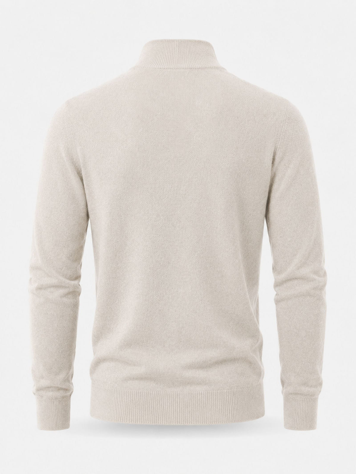 Half Zip Pullover Men's Classic Fit with Long Sleeves - 6 - Stylewhipped