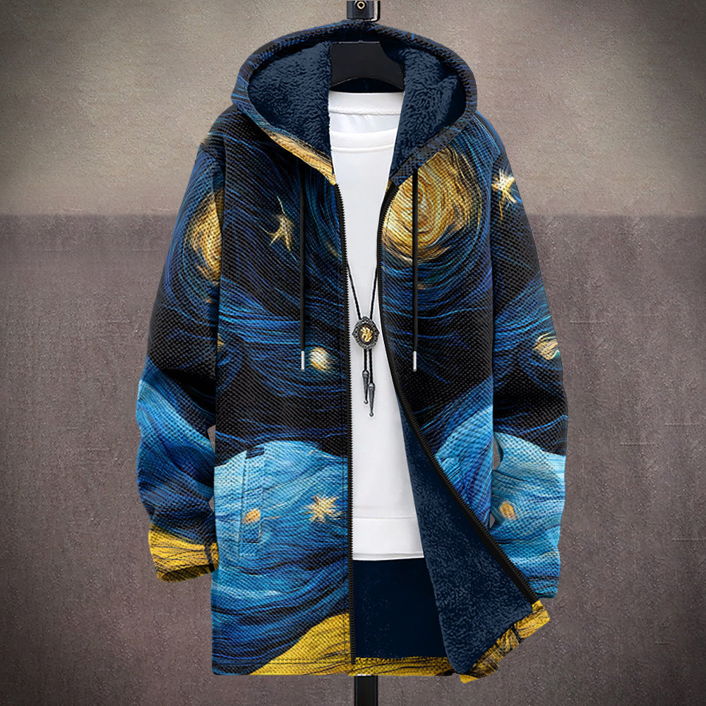 Artistic Hoodie for Women with Relaxed Fit and Vibrant Print - 1 - Stylewhipped