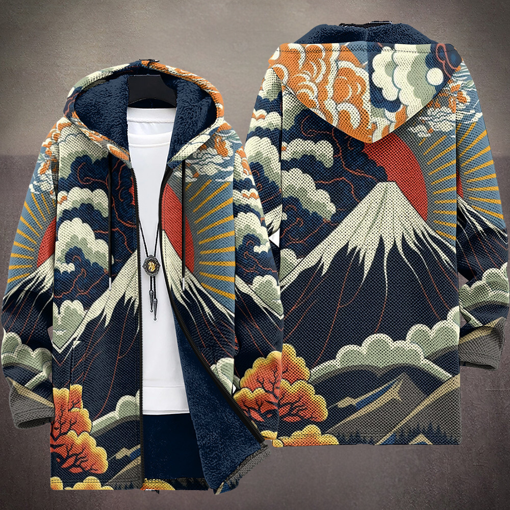 Hooded Cardigan for Women with Relaxed Fit and Artistic Design - 2 - Stylewhipped