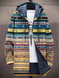 Hooded Jacket Women's Relaxed Fit Multicoloured Design - 1 - Stylewhipped