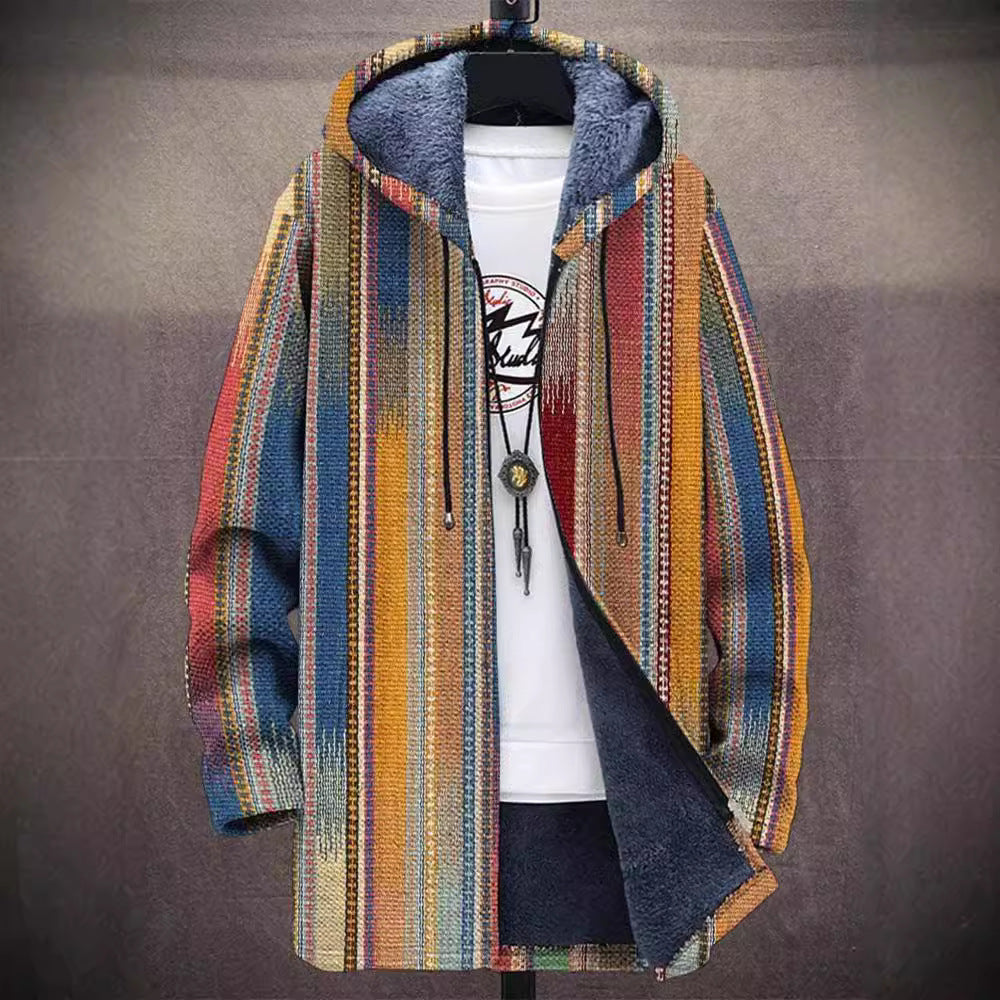 Hooded Jacket Women's Relaxed Fit Multicoloured Design - 2 - Stylewhipped