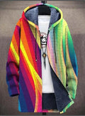 Colourful Women's Hoodie with Relaxed Fit and Hood - 1 - Stylewhipped