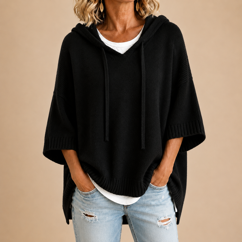 Hoodie Women Oversized Cut with Relaxed Fit - 5 - Stylewhipped