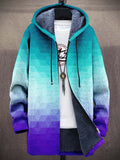 Gradient Hoodie for Women with Comfortable Hood and Long Sleeves - 1 - Stylewhipped