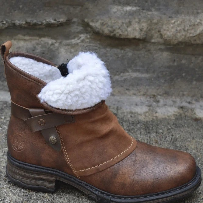 Women's Casual Boots with Customisable Strap - 4 - Stylewhipped