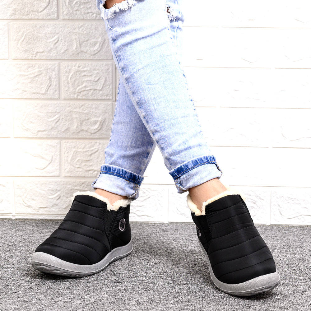Women's Relaxed Ankle Boots with Easy Slip-On Style - 2 - Stylewhipped