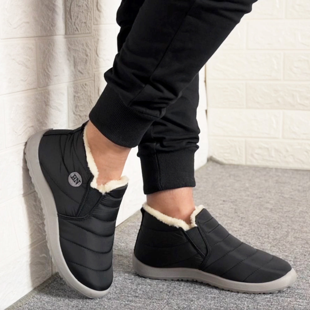 Women's Relaxed Ankle Boots with Easy Slip-On Style - 7 - Stylewhipped